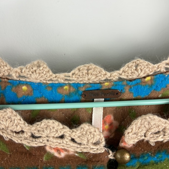 Free People XS Crocheted Peasant Sweater - Picture 2 of 6